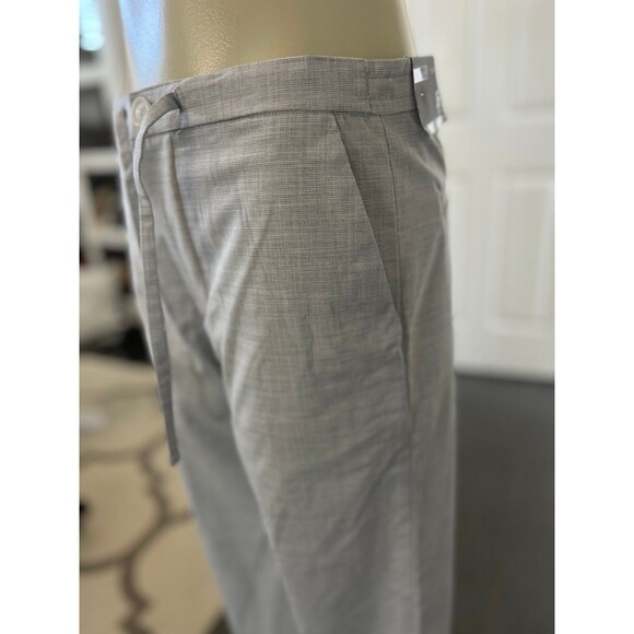 NWT J. FERRAR Men’s Big & Tall Light Woven Pattern Pants Light Gray (XL) #334 - Picture 5 of 12